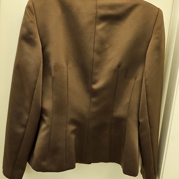 Black Tie Jacket Brown with Black Buttons - Picture 4 of 4